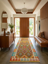 Kilim Afgano | 242 x 81 cm