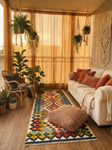 Kilim Afgano | 197 x 62 cm