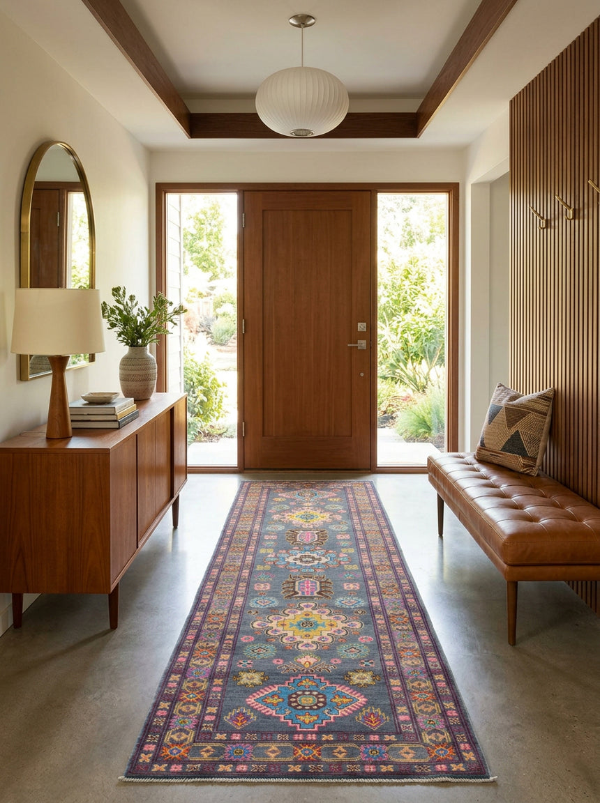 Alfombra Pasillo Kazak | 299 x 79 cm