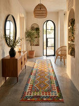 Kilim afegão | 390x81cm 