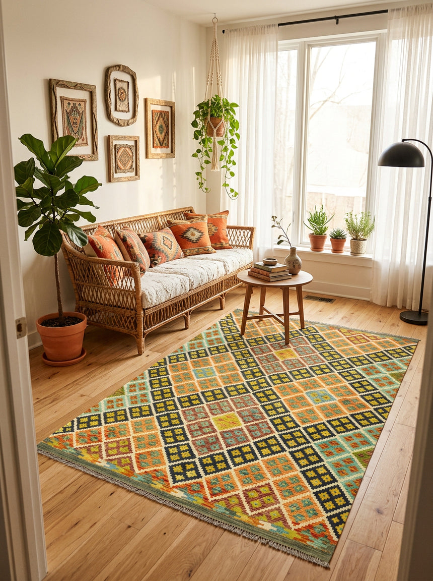 Kilim Afgano | 256 x 176 cm
