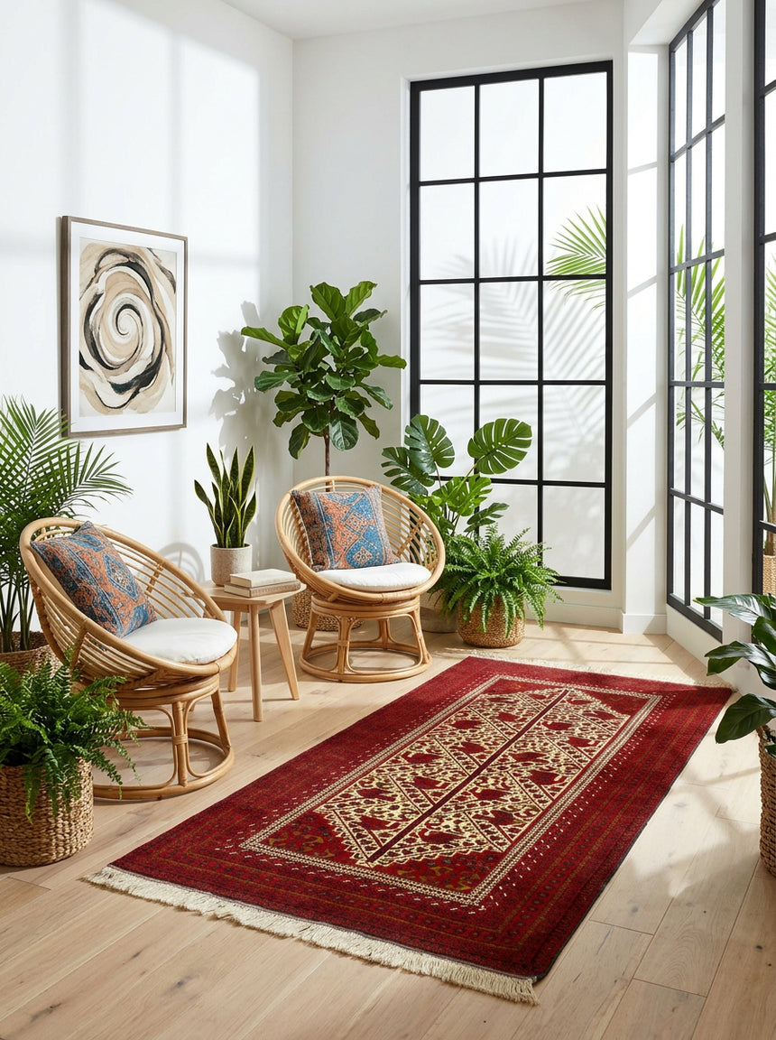 Alfombra Persa Baluch | 200 x 108 cm