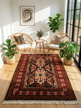 Alfombra Persa Baluch | 201 x 124 cm