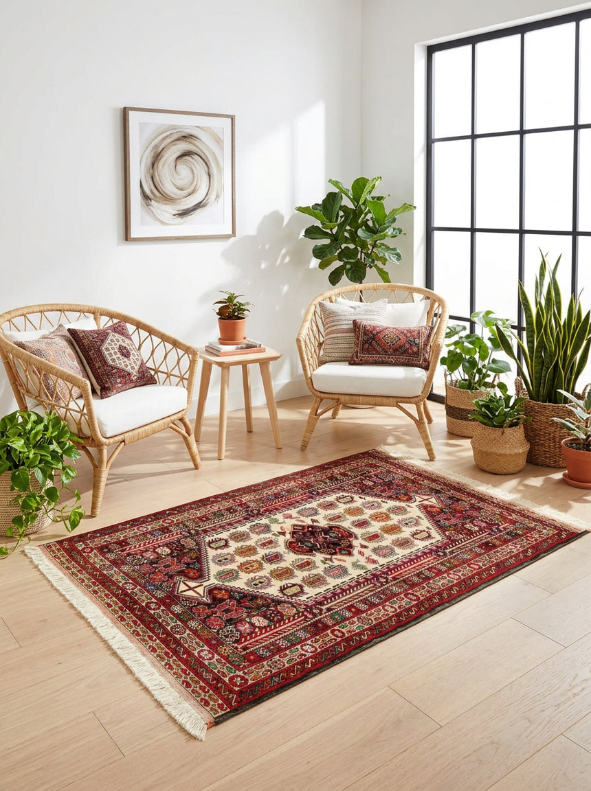 Alfombra Persa Baluch | 184 x 127 cm