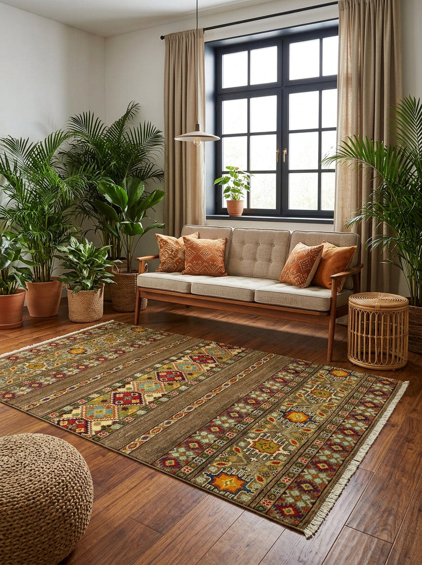 Alfombra Kazak | 199 x 122 cm