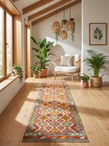 Kilim Afgano | 393 x 78 cm