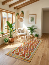 Kilim Afgano | 195 x 81 cm