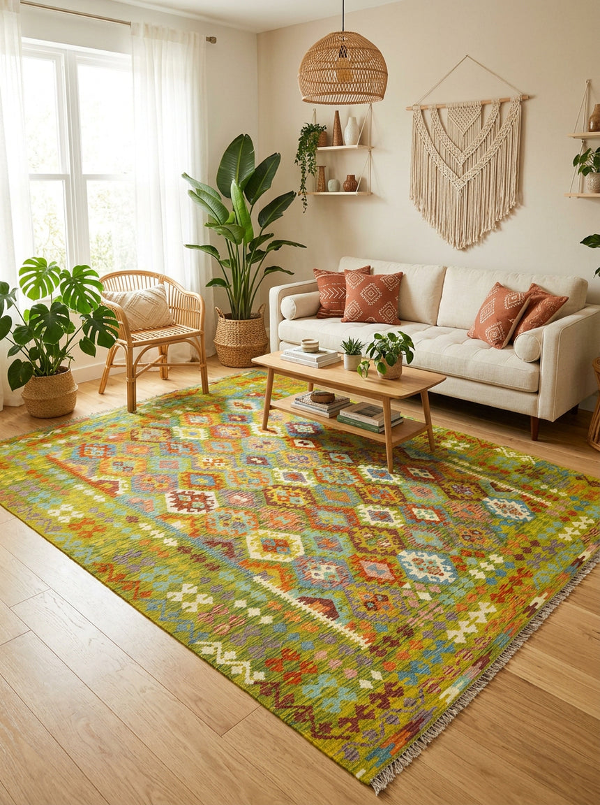 Kilim Afgano | 336 x 253 cm