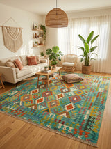 Kilim Afgano | 341 x 266 cm