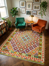 Kilim Afgano | 240 x 202 cm