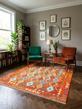 Kilim Afgano | 258 x 204 cm