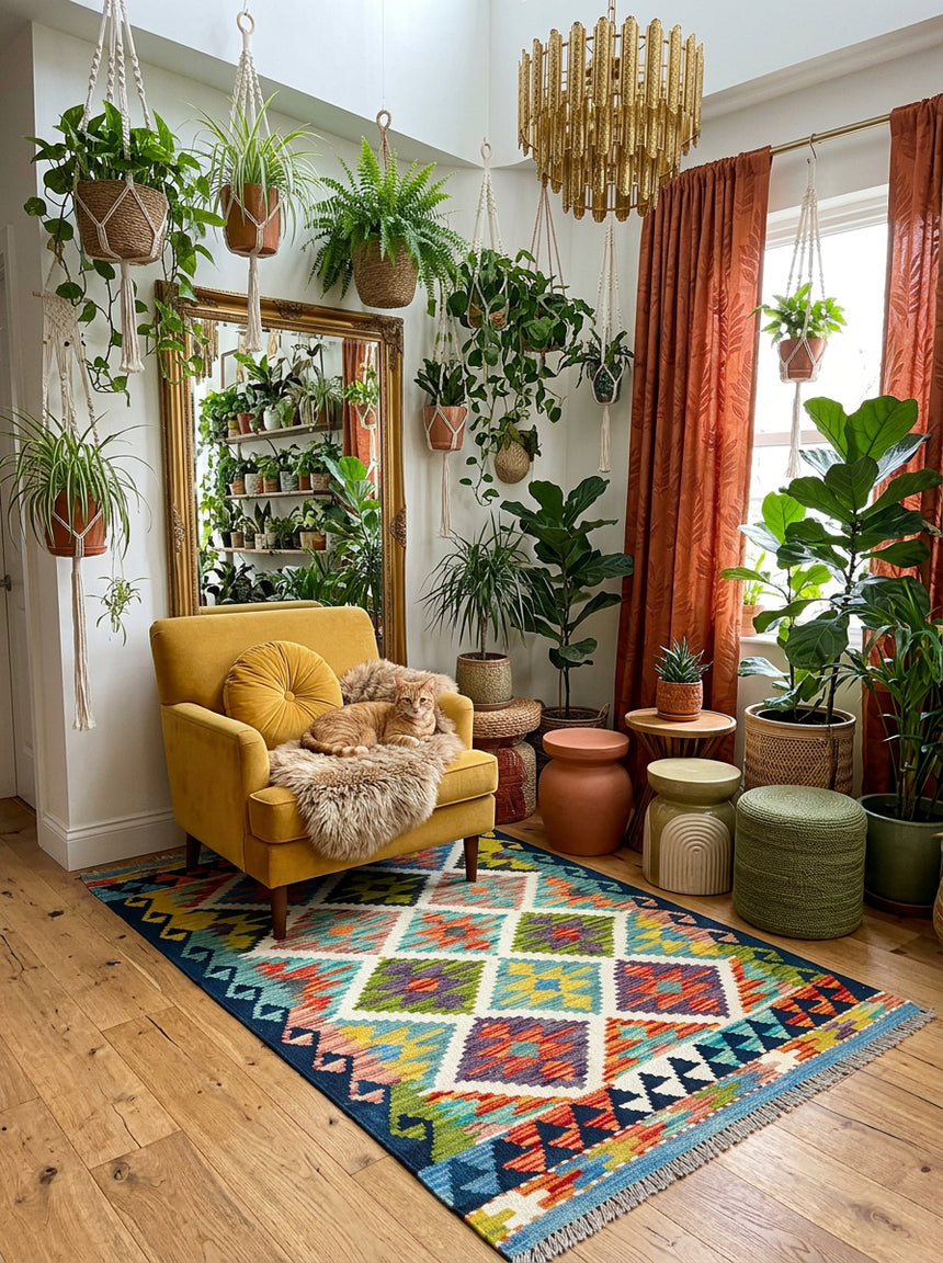 Kilim Afgano | 125 x 80 cm