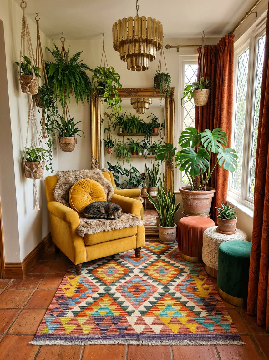 Kilim Afgano | 112 x 83 cm