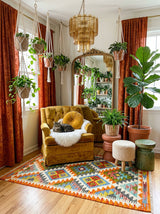 Kilim Afgano | 125 x 80 cm
