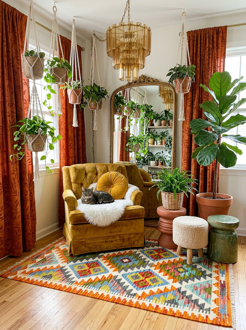 Kilim Afgano | 125 x 80 cm
