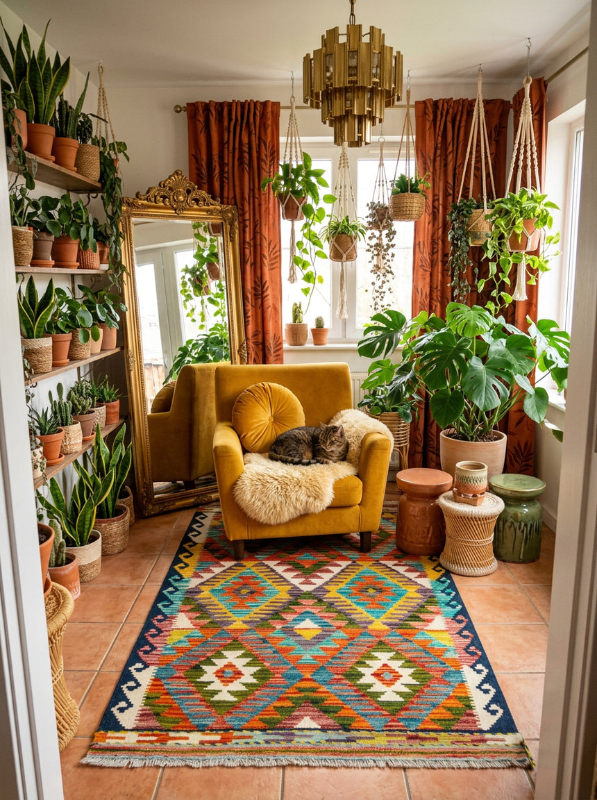 Kilim Afgano | 121 x 82 cm