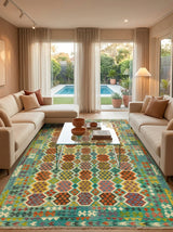 Kilim Afgano | 336 x 264 cm
