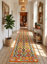 Kilim Afgano | 305 x 84 cm