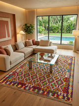 Kilim Afgano | 248 x 201 cm