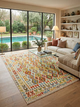 Kilim Afgano | 395 x 319 cm