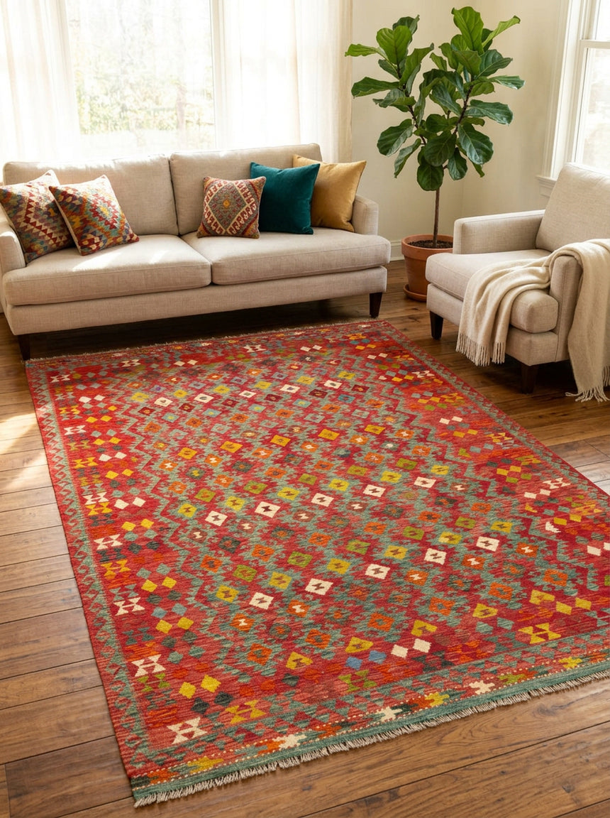 Kilim Afgano | 308 x 245 cm