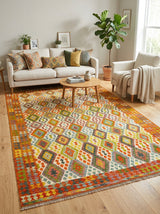Afghan Kilim | 347 x 260 cm 