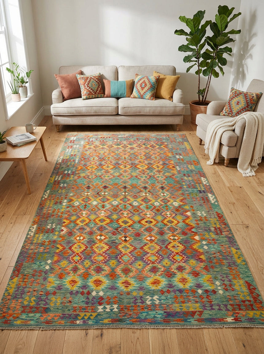 Afghan Kilim | 345 x 260 cm 
