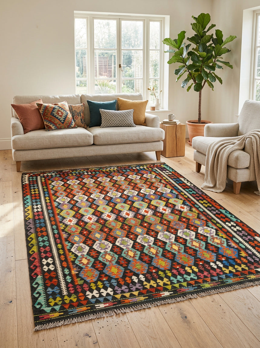 Afghan Kilim | 345 x 255 cm 