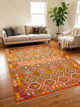 Kilim Afgano | 253 x 198 cm