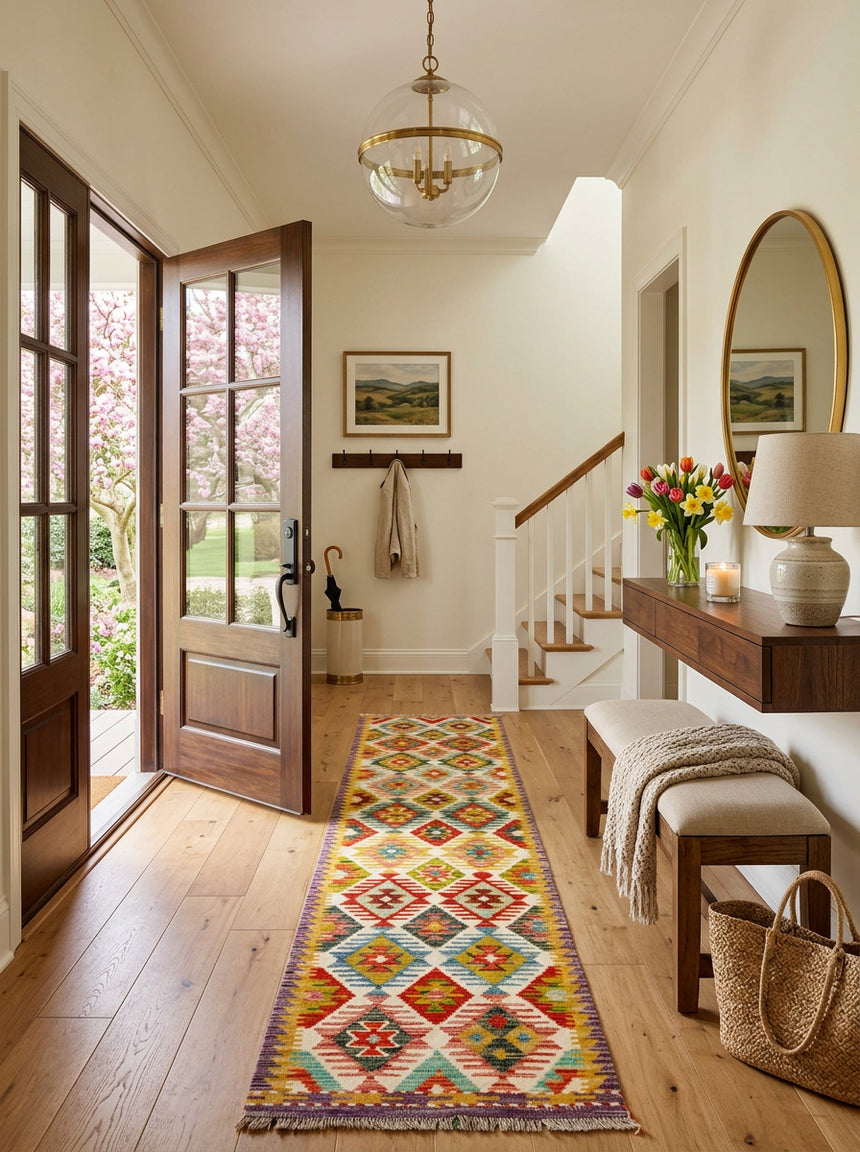 Kilim Afgano | 238 x 60 cm