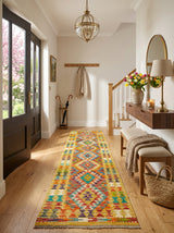 Kilim Afgano | 246 x 63 cm