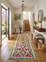 Kilim Afgano | 254 x 65 cm