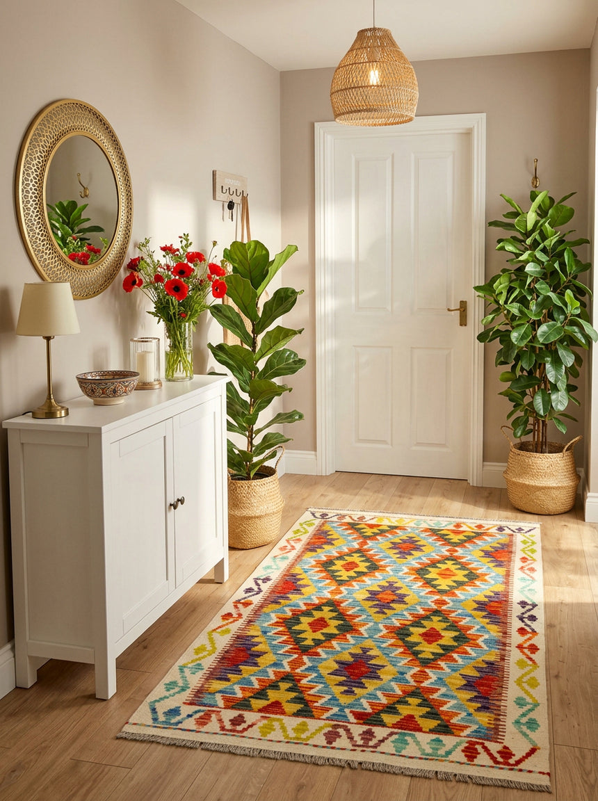Kilim Afgano | 122 x 82 cm