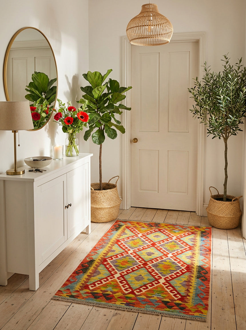 Kilim Afgano | 125 x 84 cm