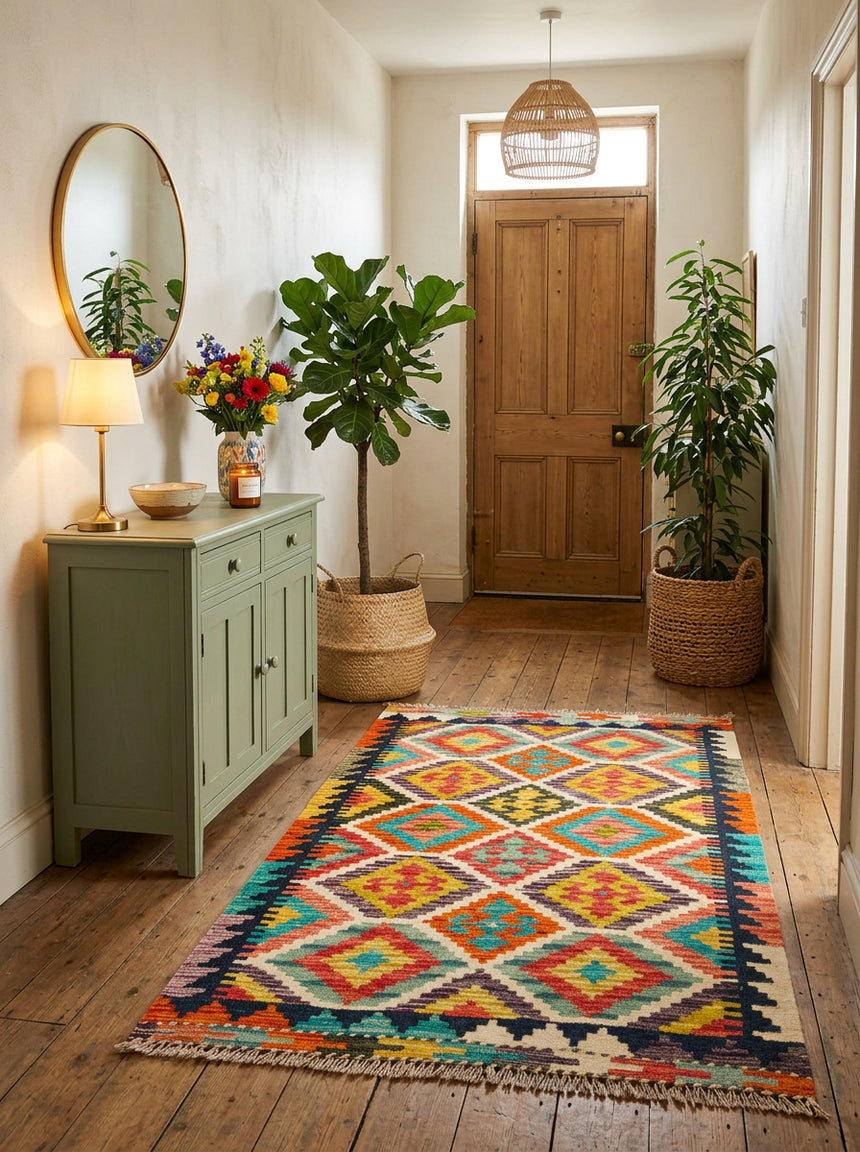 Kilim Afgano | 120 x 81 cm