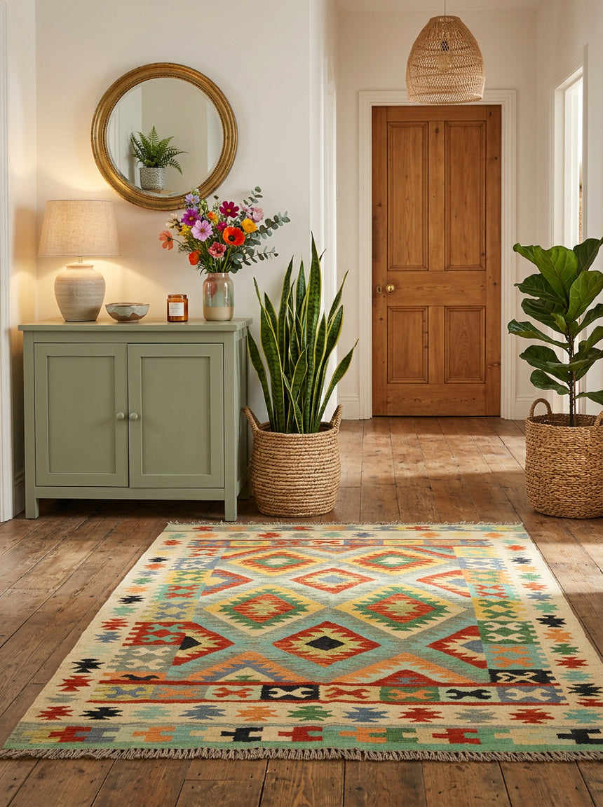 Kilim Afgano | 197 x 148 cm