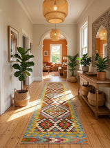 Kilim Afgano | 294 x 63 cm