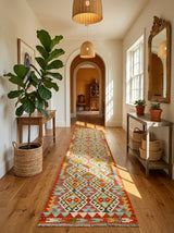 Kilim Afgano | 291 x 64 cm