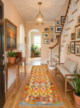 Kilim Afgano | 254 x 87 cm