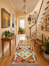 Kilim Afgano | 259 x 80 cm