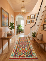 Kilim Afgano | 238 x 79 cm