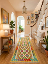 Kilim Afgano | 247 x 79 cm