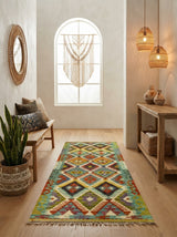 Kilim Afgano | 197 x 80 cm