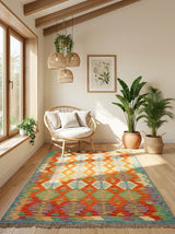 Kilim Afghan | 200 x 152 cm