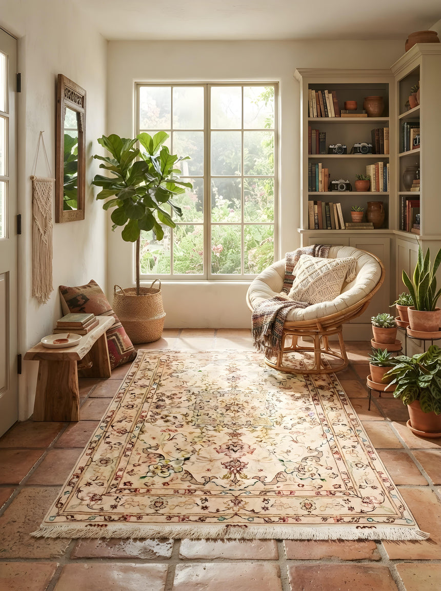 Persian Rug Tabriz 50Raj | 150x113cm 