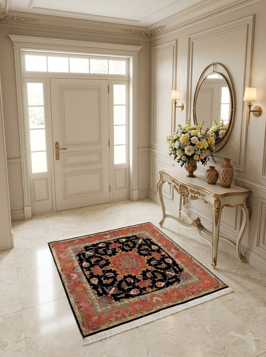 Persian Rug Tabriz 50Raj | 150x150cm 