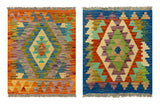 Alfombra Kilim 60 x 50 cm (aprox.) - 2 Unidades