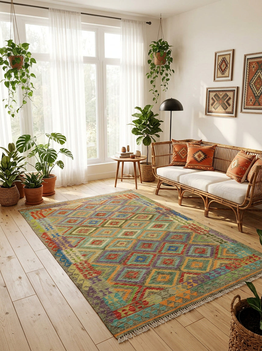 Kilim Afgano | 239 x 165 cm