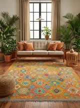 Kilim Afgano | 292 x 253 cm