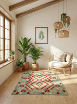 Afghan Kilim | 133 x 106 cm 